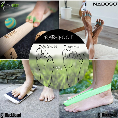 barefoot running 
