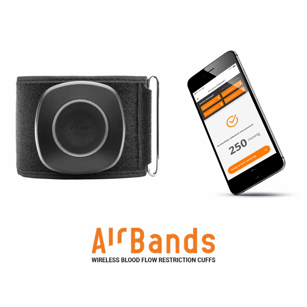 AIRBANDS WIRELESS BLOOD FLOW RESTRICTION CUFFS (BFR)