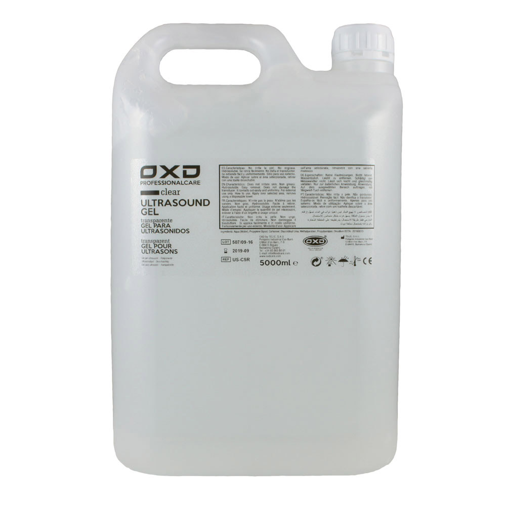 OXD ULTRASONIC JELLY WHITE 5L CAN