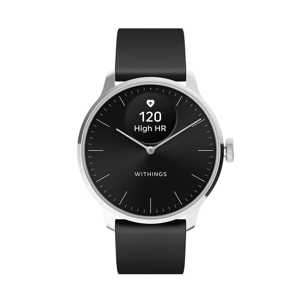 WITHINGS SCANWATCH LIGHT 37MM ΜΑΥΡΟ
