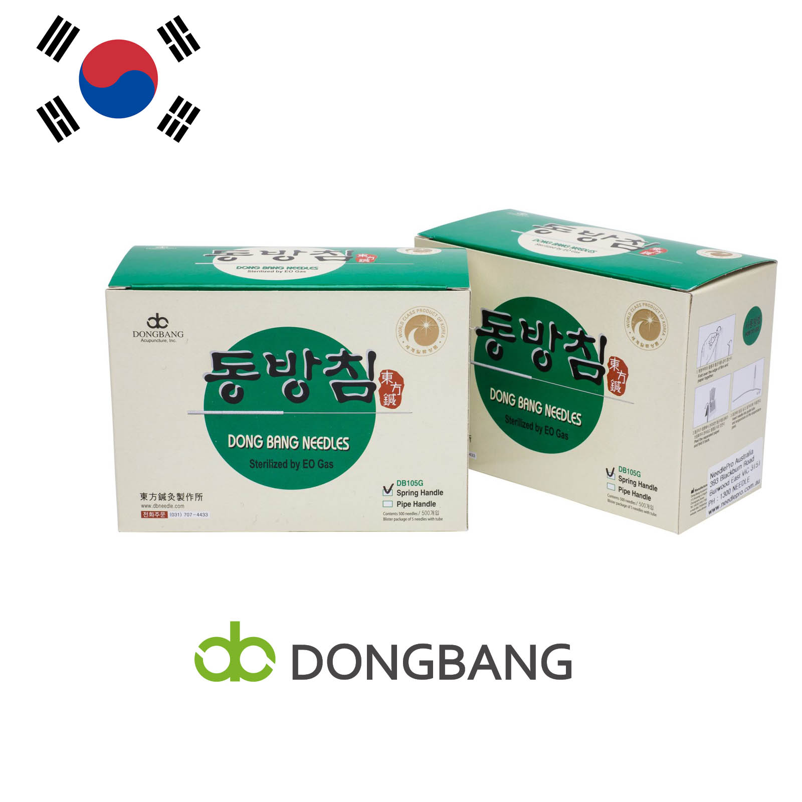 ACUPUNCTURE NEEDLES DONGBANG 500PCS  025x30