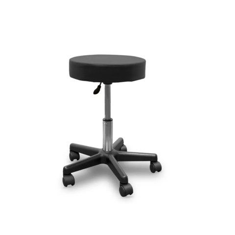 Stool-with-Rolling-Base-and-Gas-Lift-black